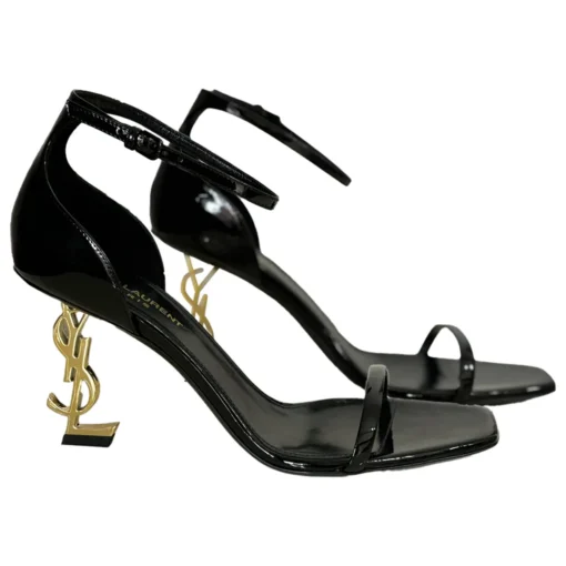 YSL High Heels Black Gold