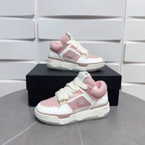 Amiri MA-1 Bread Sneaker Pink White