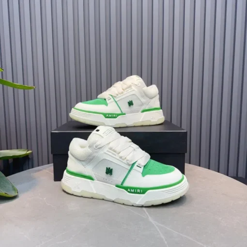 Amiri MA-1 Bread Sneaker White Green