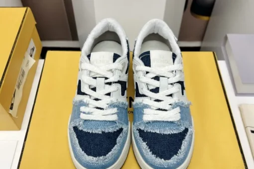 Fendi Match Low Top Sneaker Blue