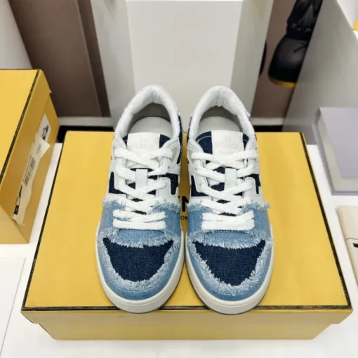 Fendi Match Low Top Sneaker Blue