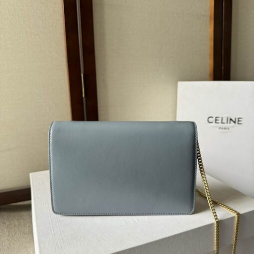 Celine  Triomphe Bag Slate Gray - Image 3