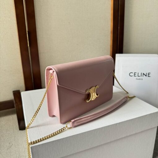 Celine Triomphe Bag Chestnut