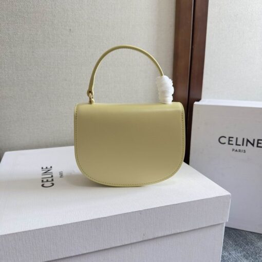 Celine Hand Bag Dark Tan