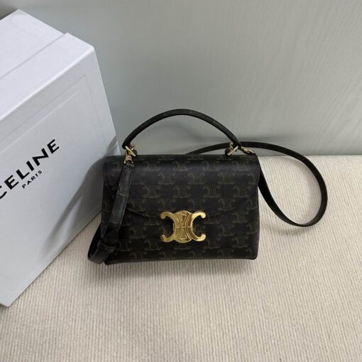 Celine Hand Bag Dark Green