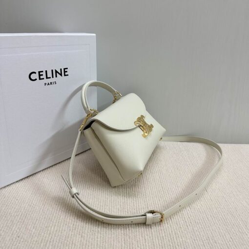 Celine Hand Bag Off White - Image 2