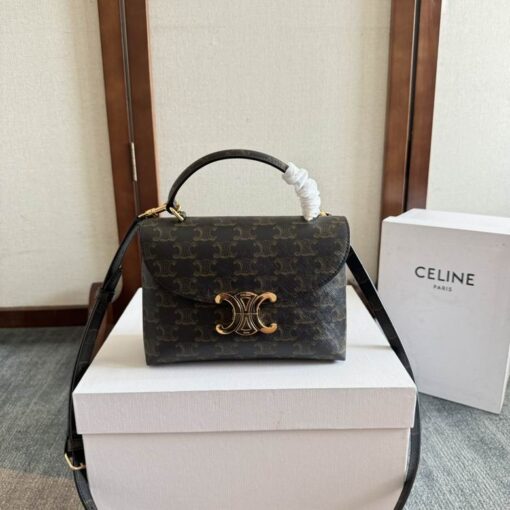 Celine Hand Bag Bistre