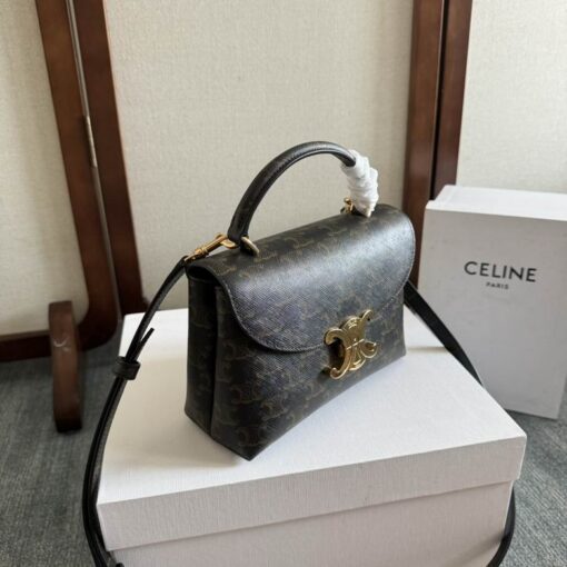 Celine Hand Bag Bistre - Image 3