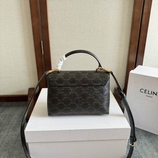 Celine Hand Bag Bistre - Image 2