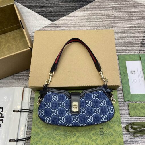 GG Moon Side Bag Blue