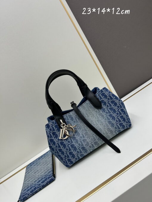 Dior Bowling Bag Blue