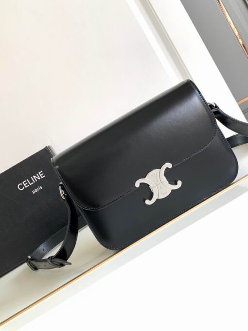 Celine  Triomphe Bag Black