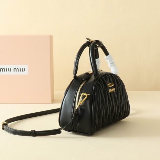 Miu Miu Dumplings Bag Black - Image 2