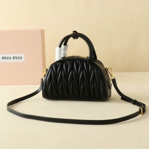 Miu Miu Dumplings Bag Black - Image 3