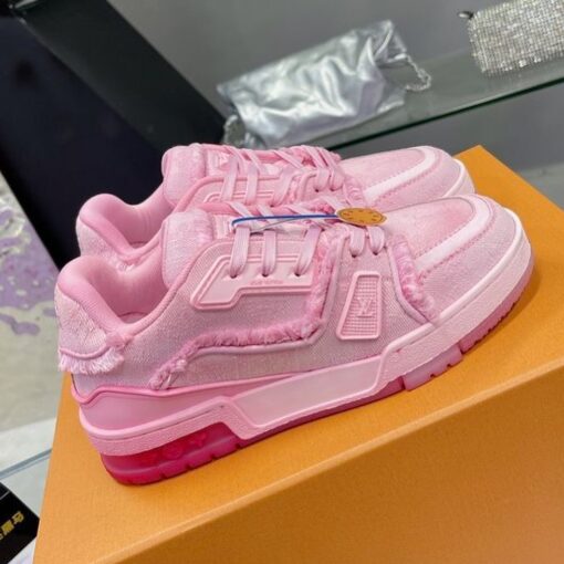 LV Trainer Sneaker Pink