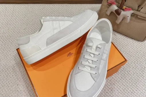 Hermes Deep Sneaker White