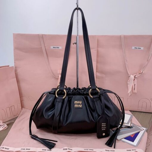 Miu Miu Shoulder Bag Black