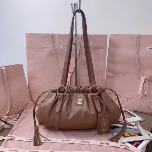 Miu Miu Shoulder Bag Brown