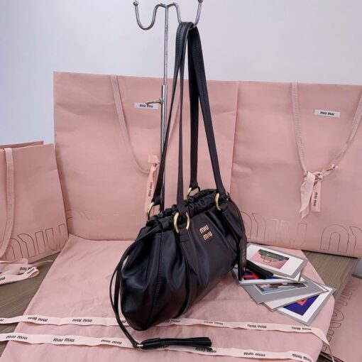 Miu Miu Shoulder Bag Black