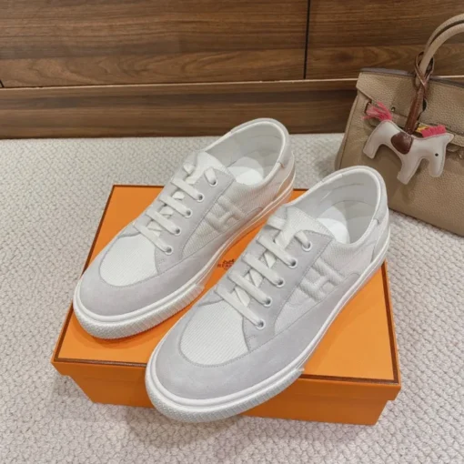 Hermes Deep Sneaker White