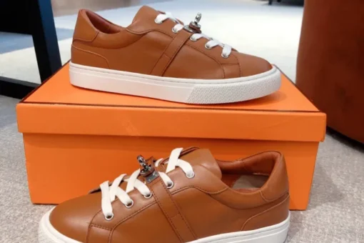 Hermes Day Sneaker Brown