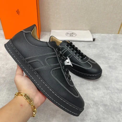 Hermes Boomerang Sneaker Black