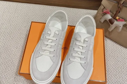 Hermes Deep Sneaker White