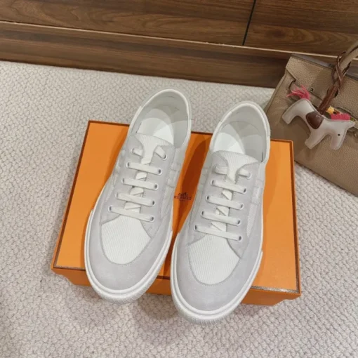 Hermes Deep Sneaker White