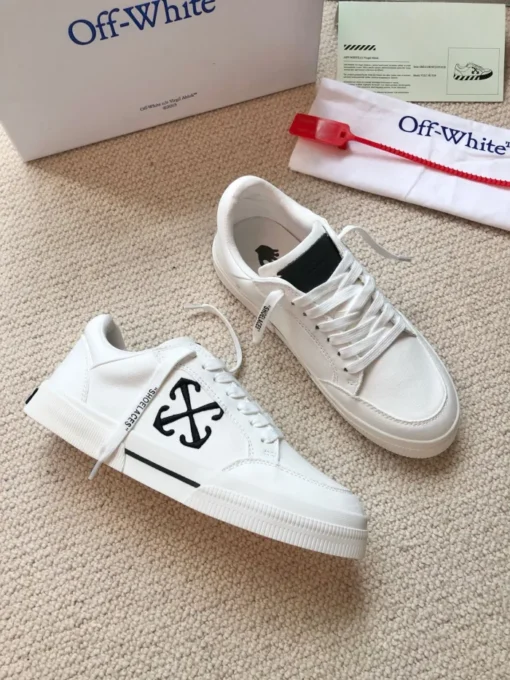 OFF White 2024ss New Low Vulcanized Sneaker