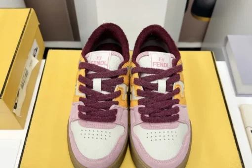 Fendi Match Low Top Sneaker Core Pink