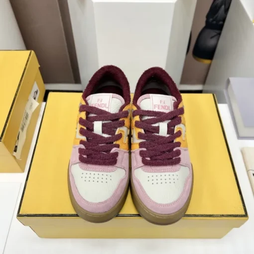 Fendi Match Low Top Sneaker Core Pink