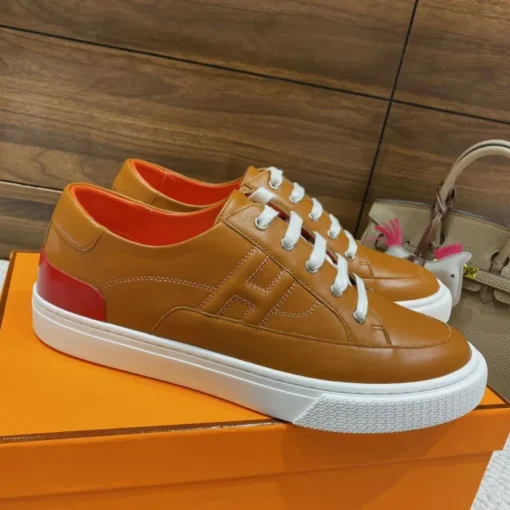 Hermes Deep Sneaker Brown