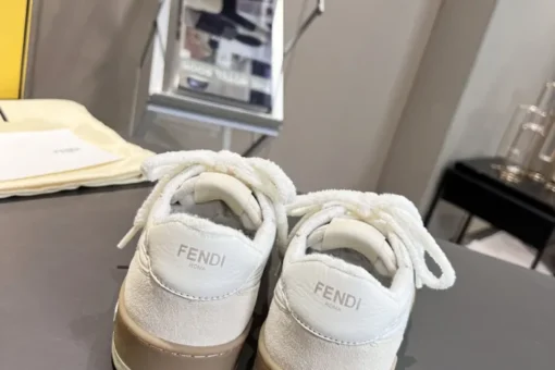 Fendi Match Low Top Sneaker Core White