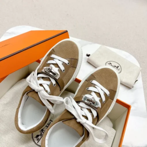 Hermes Day Sneaker Beige