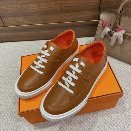 Hermes Deep Sneaker Brown