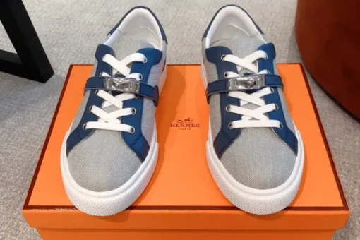 Hermes Day Sneaker Grey Blue