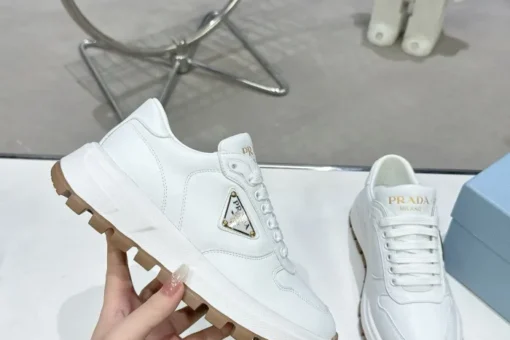 Prada 2024 New Leather Sneaker White