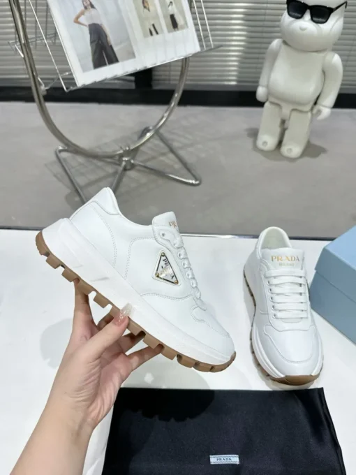 Prada 2024 New Leather Sneaker White