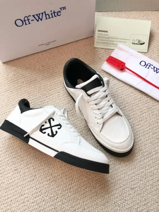 OFF White 2024ss New Low Vulcanized Sneaker