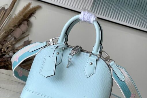 LV Alma BB Bag Cambridge Blue