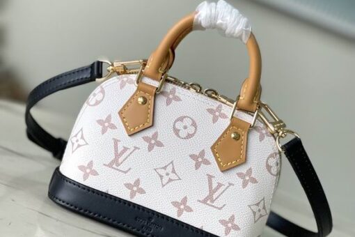 LV Alma BB M82717 Bag White