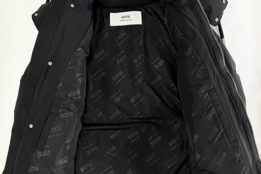 AMI Paris New Down Jacket Black