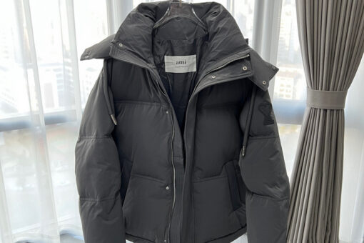 AMI Paris New Down Jacket Outer Space