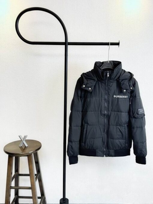 Burberry New Down Jacket Charcoal