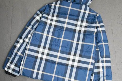 Burberry New Down Jacket Blue White