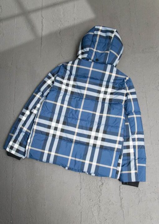 Burberry New Down Jacket Blue White