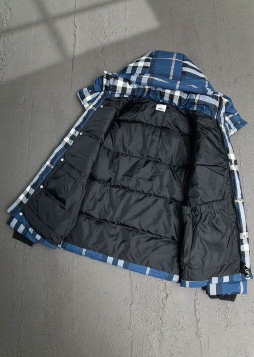 Burberry New Down Jacket Blue White