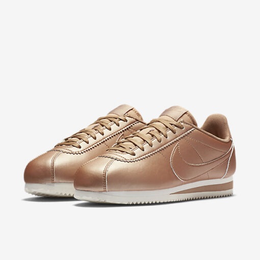 Nike Classic Cortez Leather Bronze Metallic Red