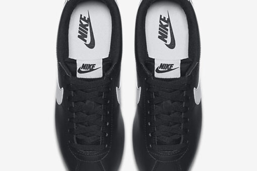 Nike Classic Cortez Leather Lux Shoes Black/White