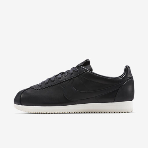 Nike Classic Cortez Premium QS Shoes Black/Sail